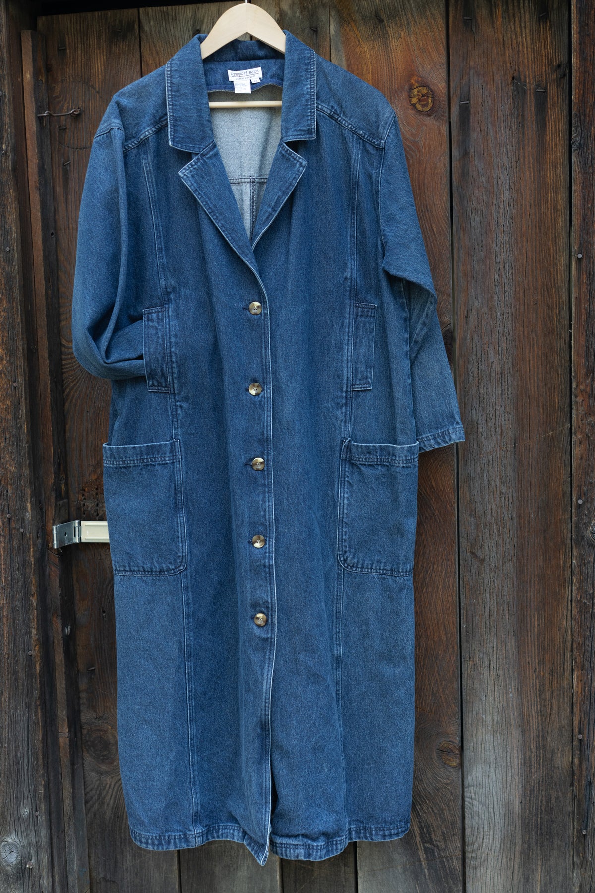 Denim Trench Coat