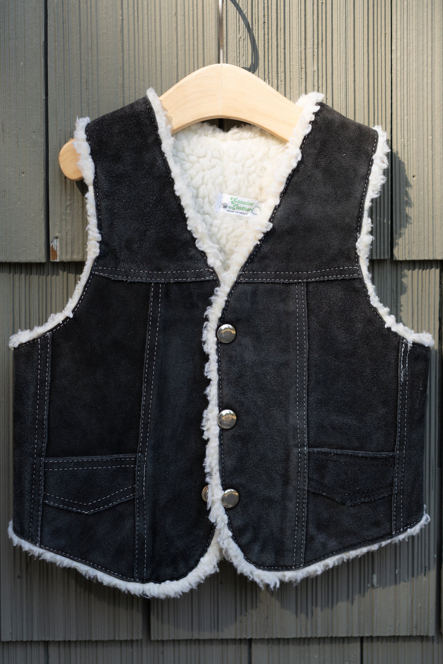 Shearling Leather Vest (Kids)