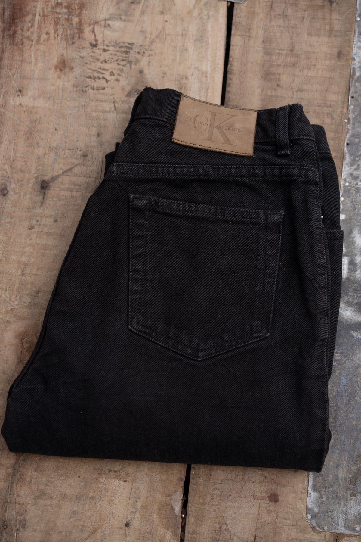 90s/00s Calvin Klein Black Jeans