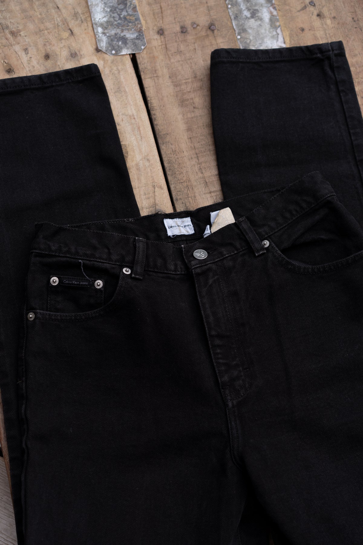 90s/00s Calvin Klein Black Jeans