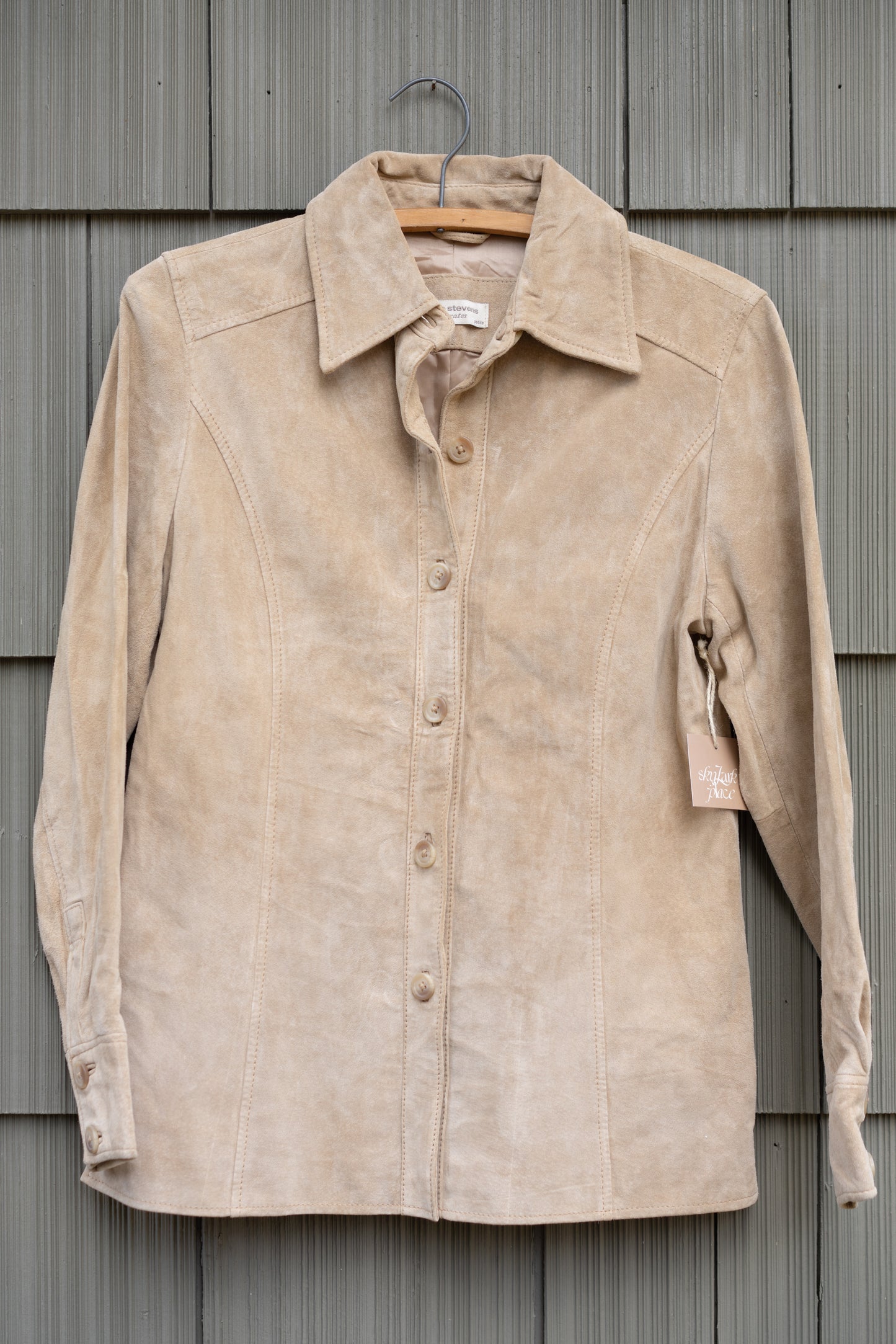 Suede Shirt Jacket