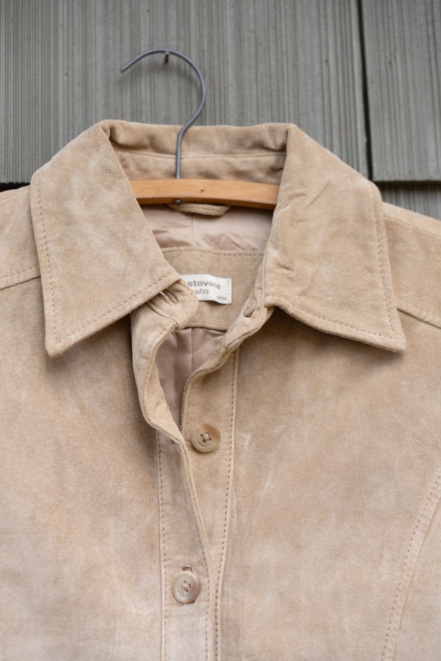 Suede Shirt Jacket