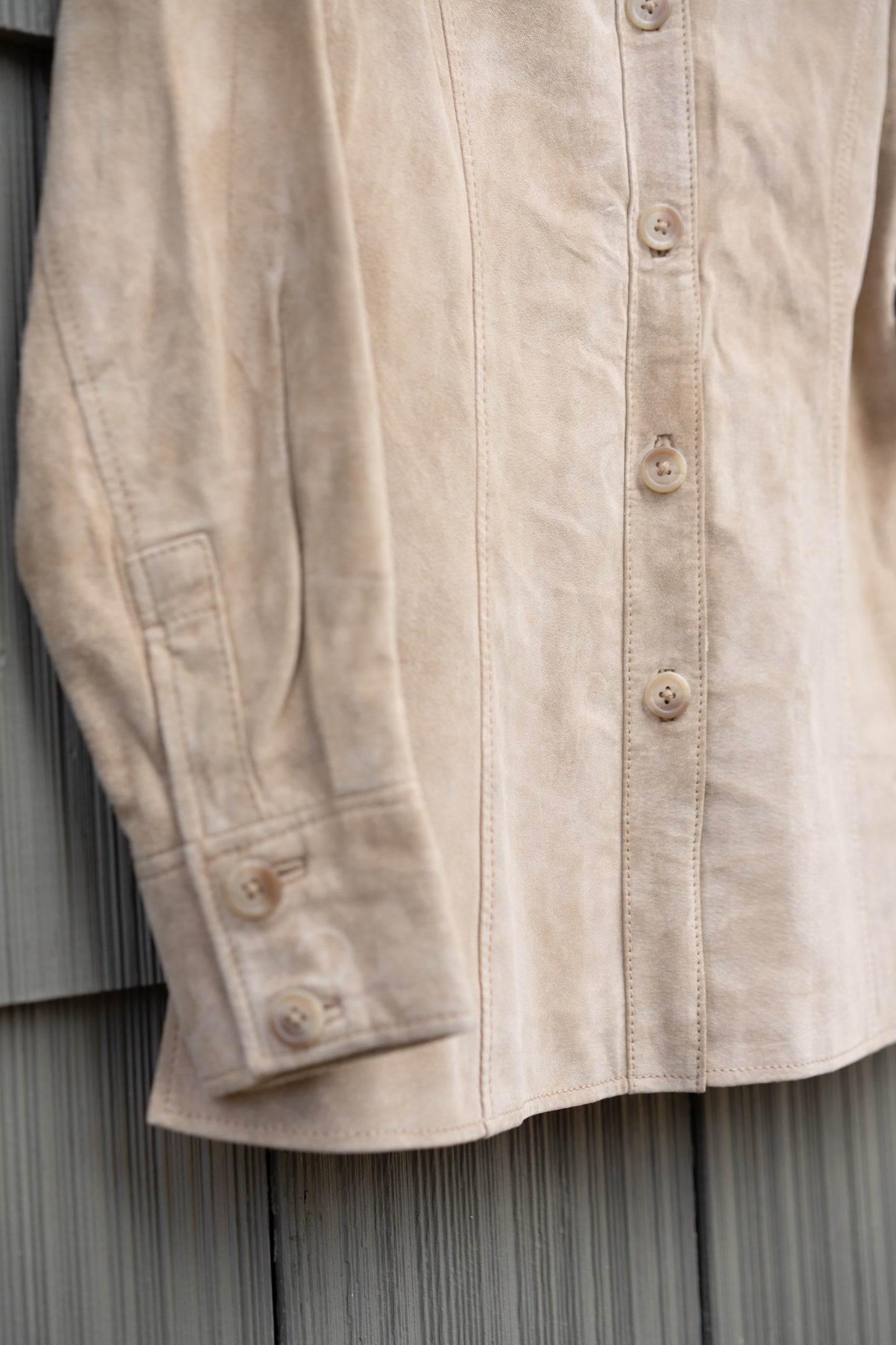 Suede Shirt Jacket