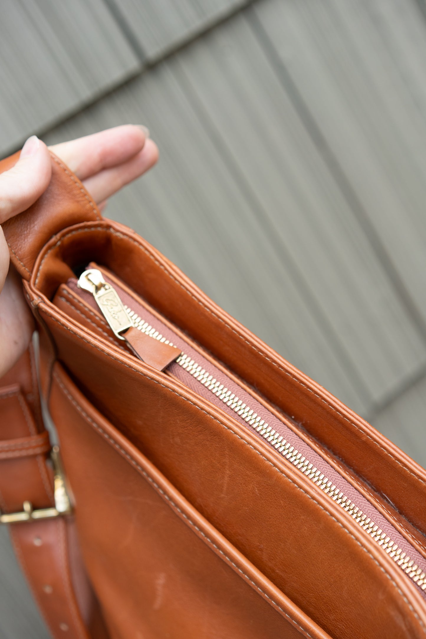 Galco Leather Crossbody Bag