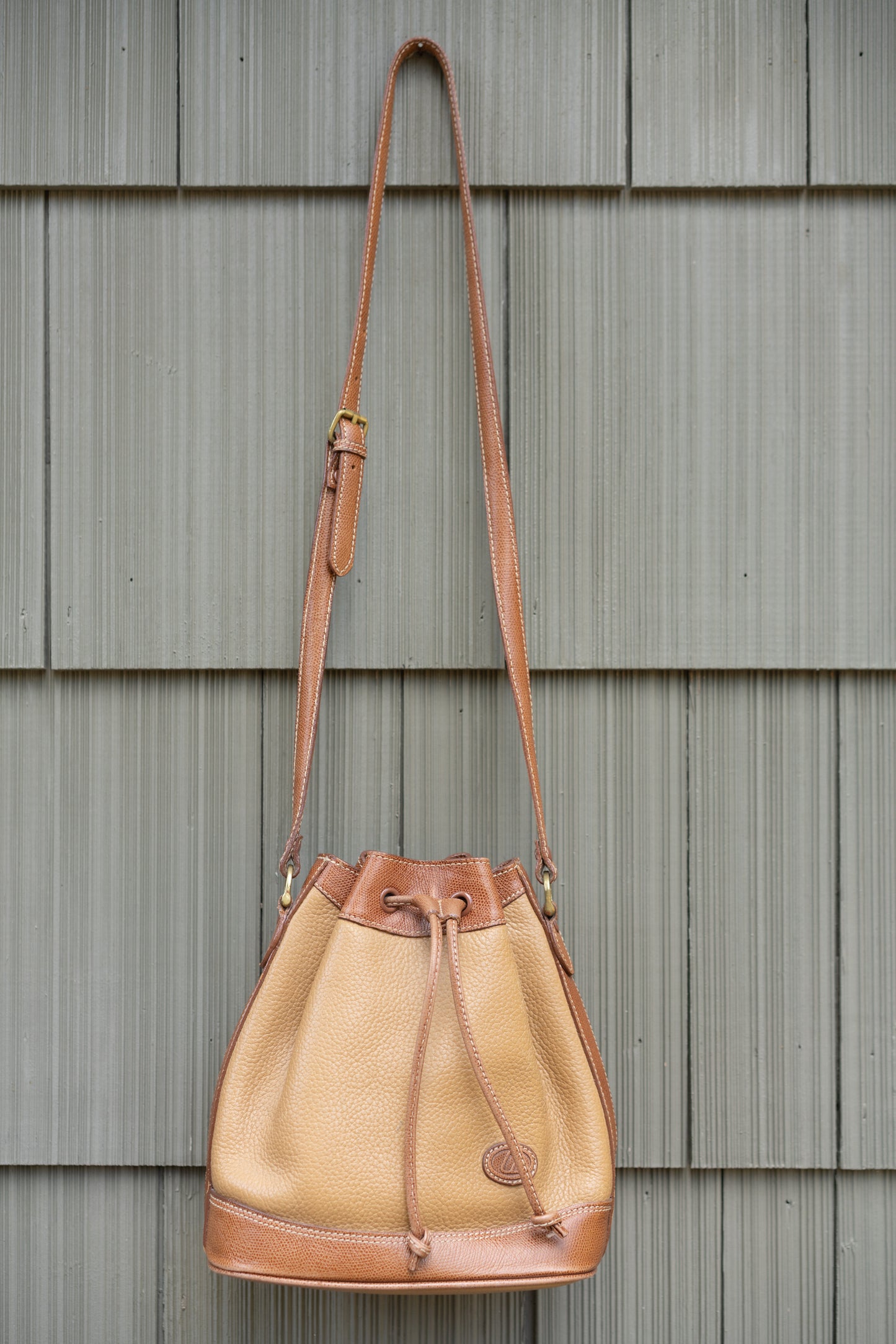Liz Claiborne Leather Bucket Bag