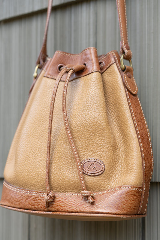 Liz Claiborne Leather Bucket Bag