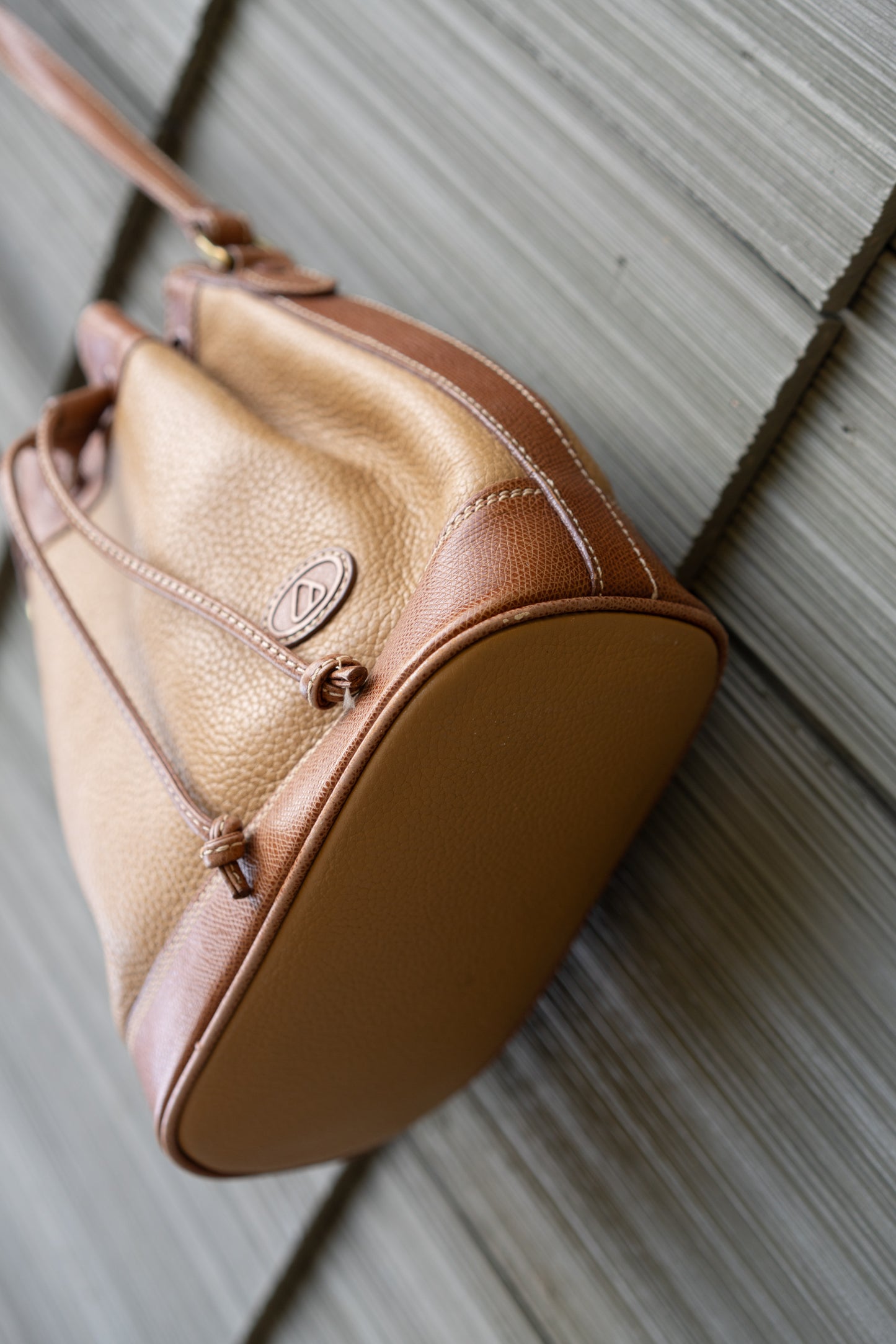 Liz Claiborne Leather Bucket Bag