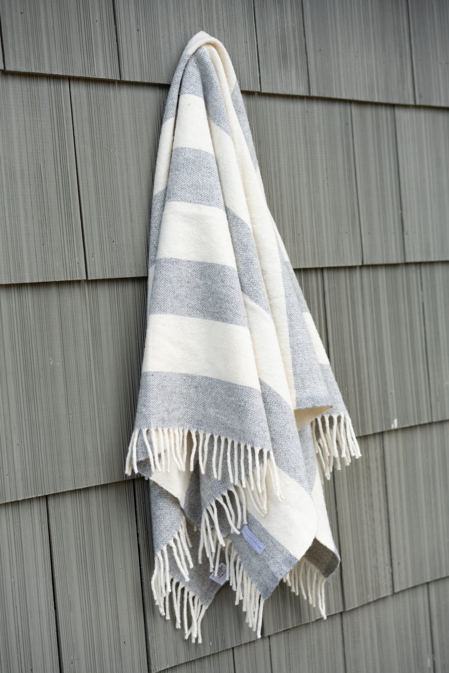 Faribault Wool Stripe Throw Blanket