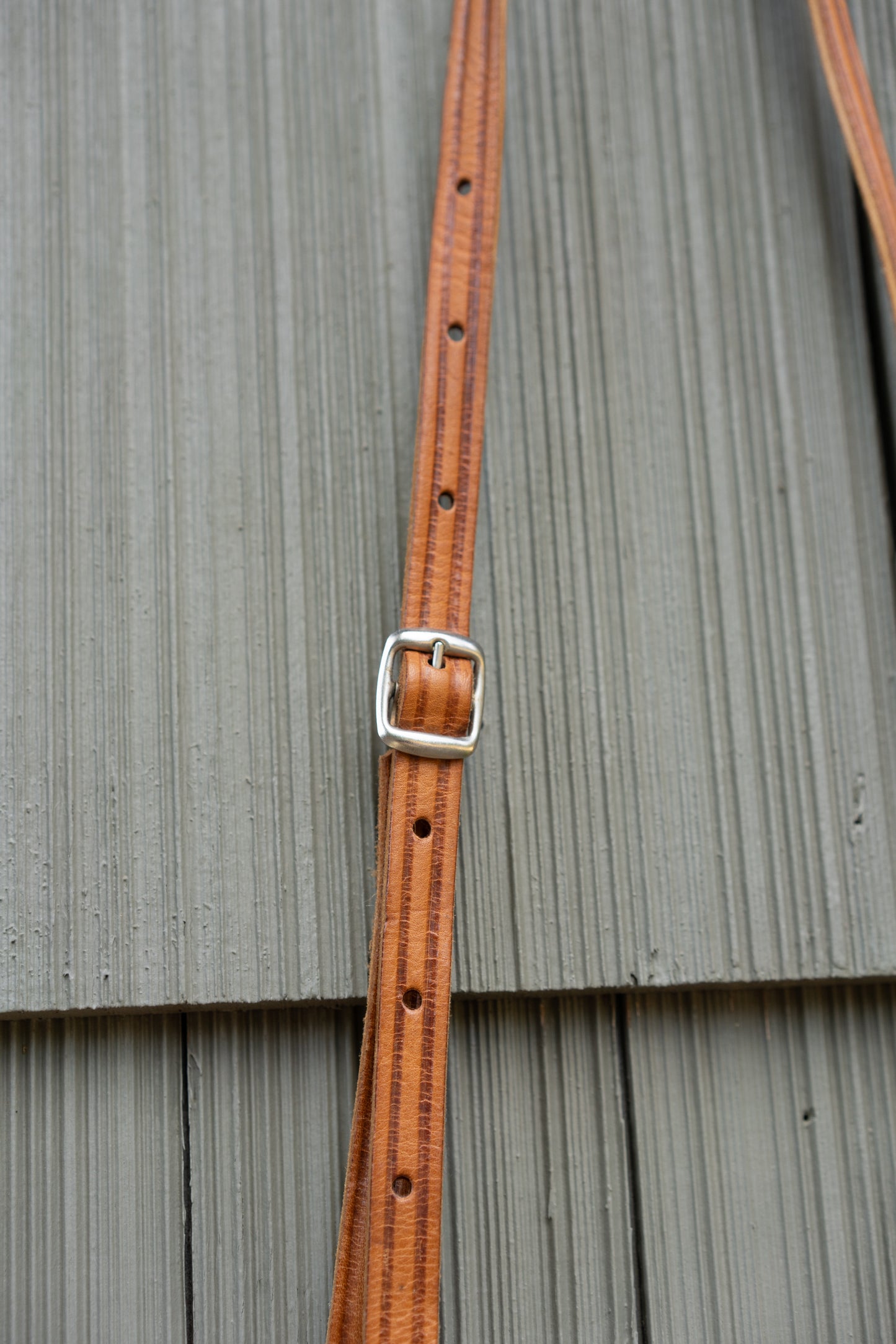 Tooled Leather Crossbody Bag