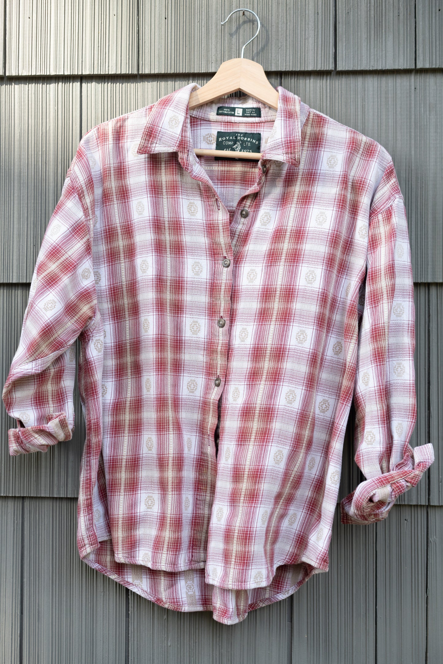 Royal Robbins Cotton Plaid Shirt