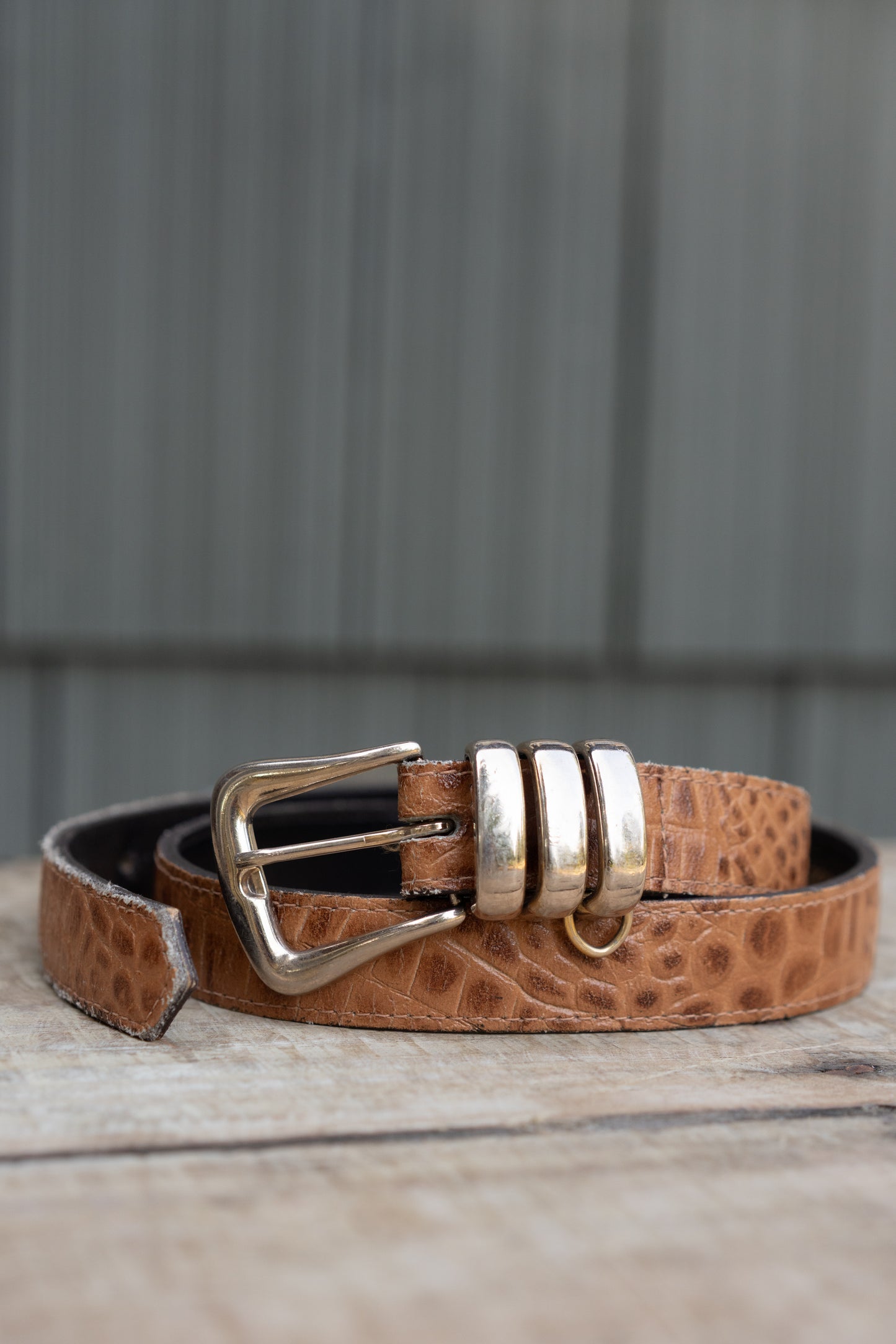 A. BROD Leather Belt