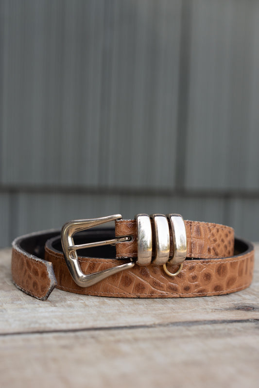 A. BROD Leather Belt