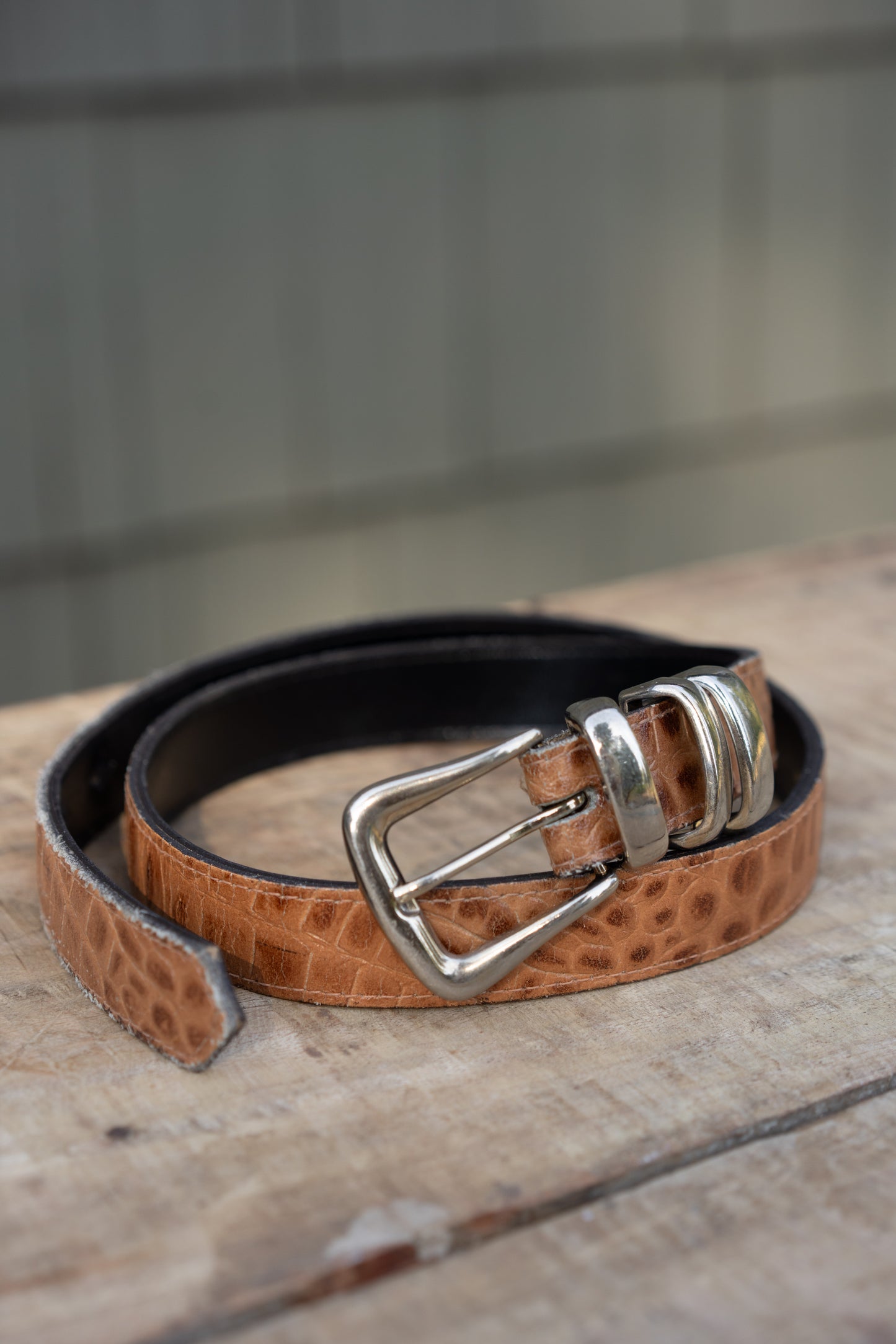 A. BROD Leather Belt