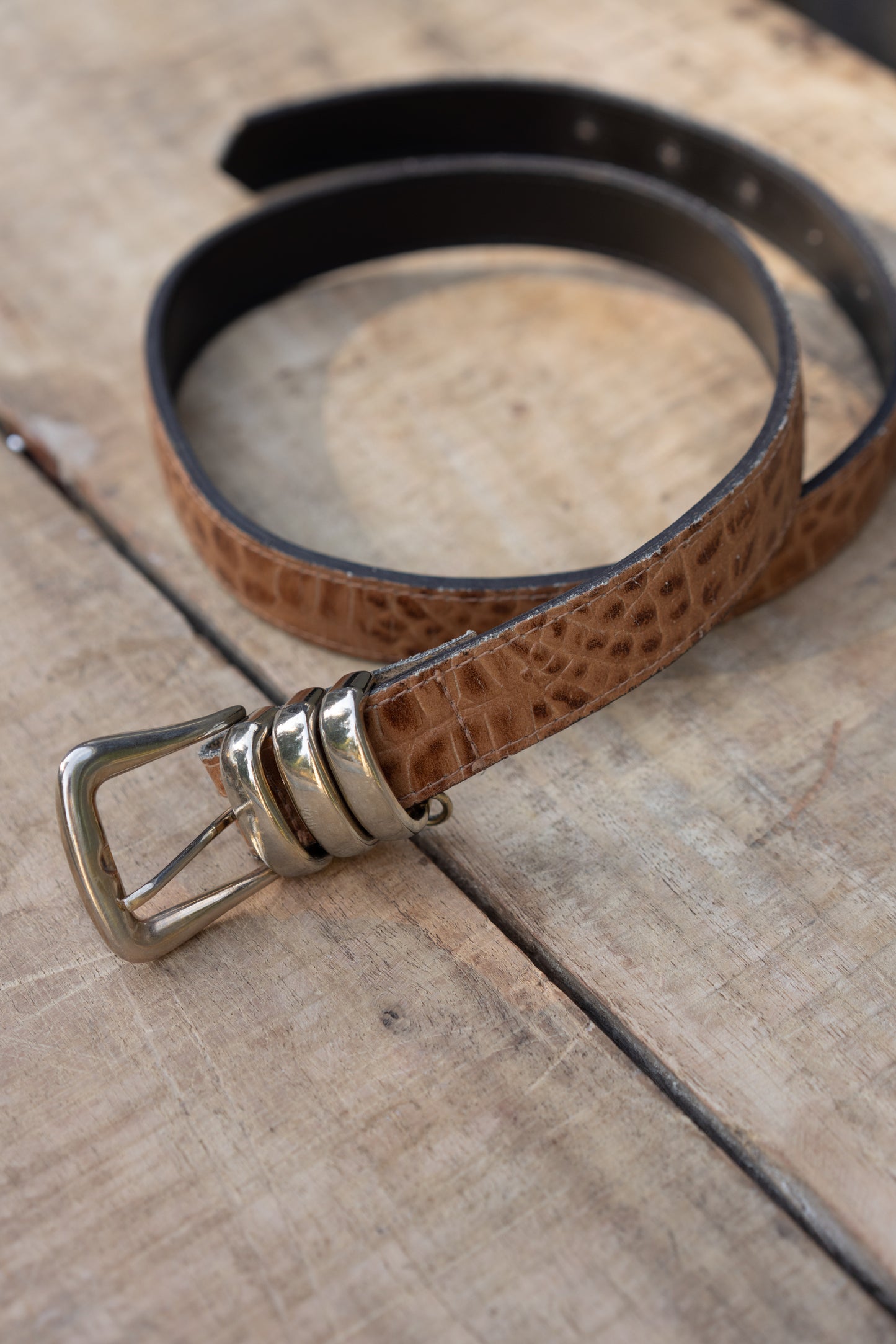 A. BROD Leather Belt