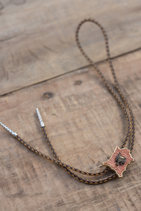 Saddle Bolo Tie