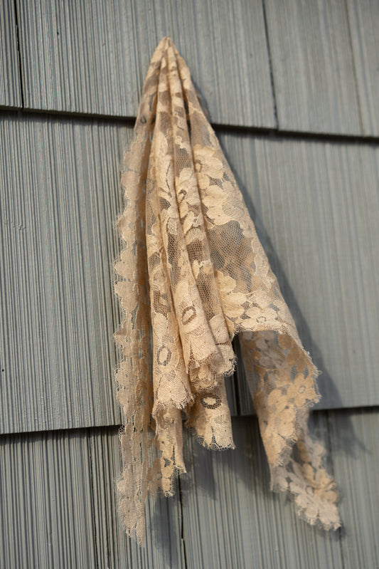 Vintage Lace Scarf