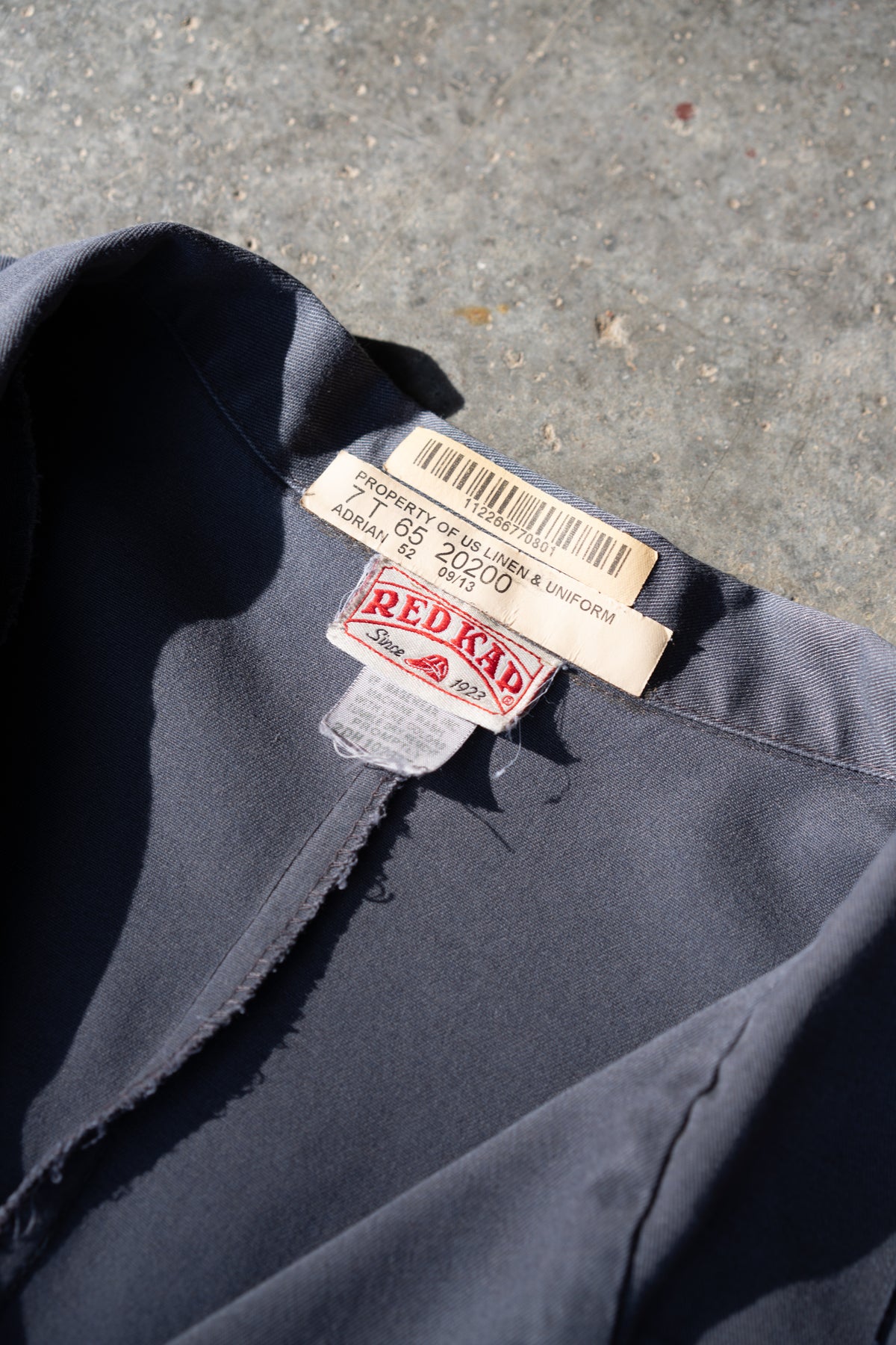Raw Cropped Work Jacket