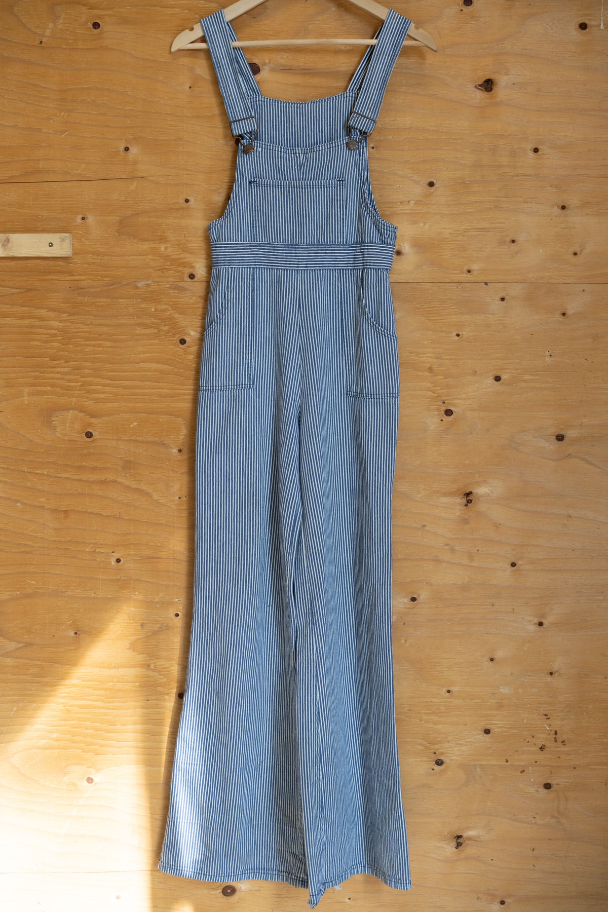 1995 GAP Hickory Stripe Overalls