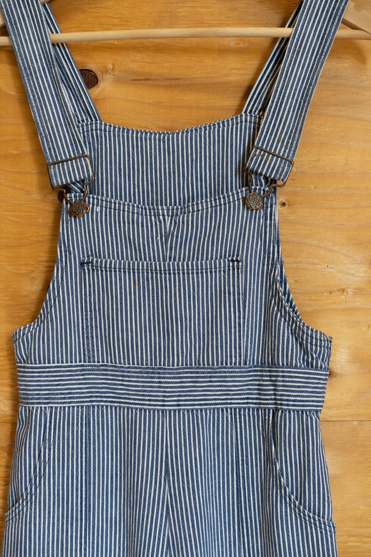 1995 GAP Hickory Stripe Overalls