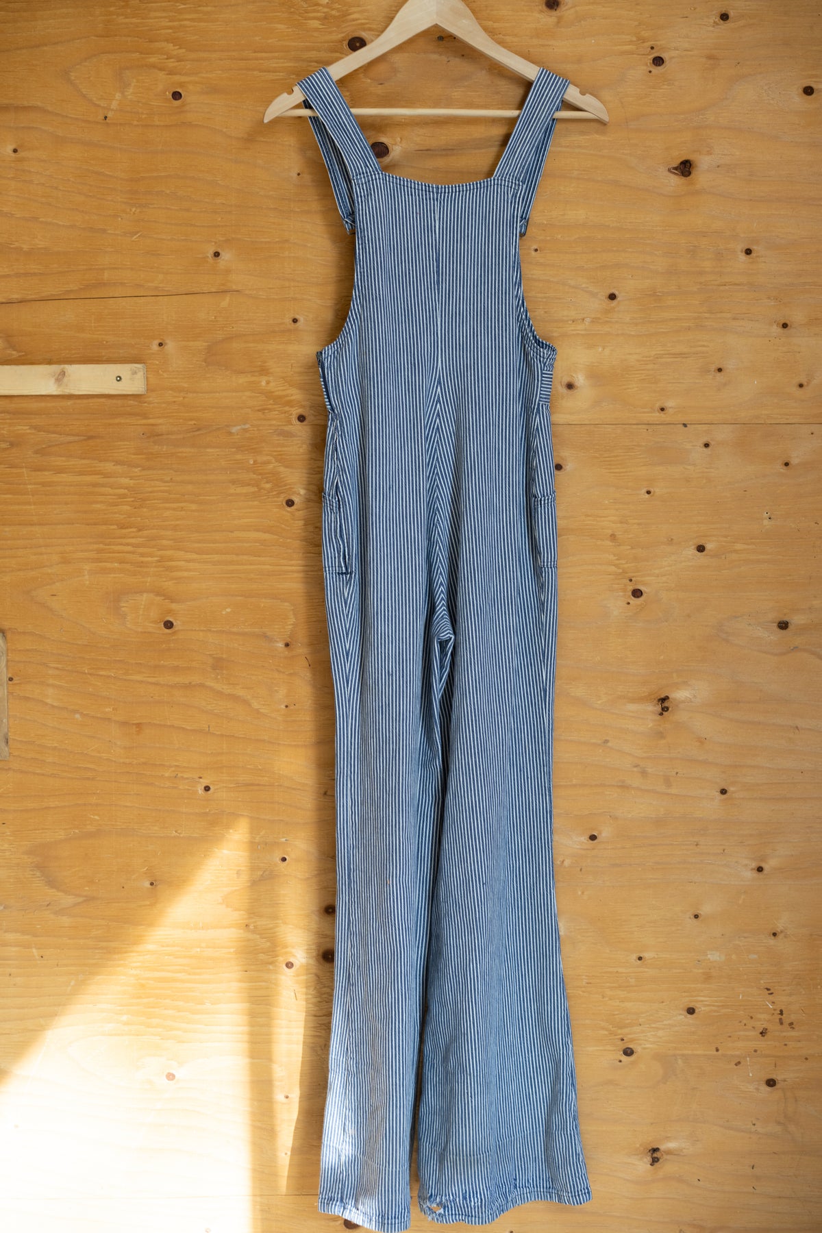 1995 GAP Hickory Stripe Overalls