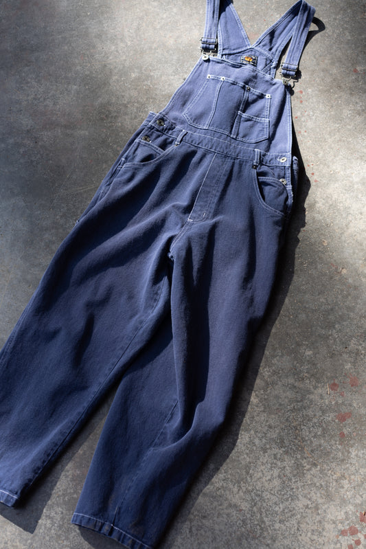 Route 66 Washed Indigo Overalls