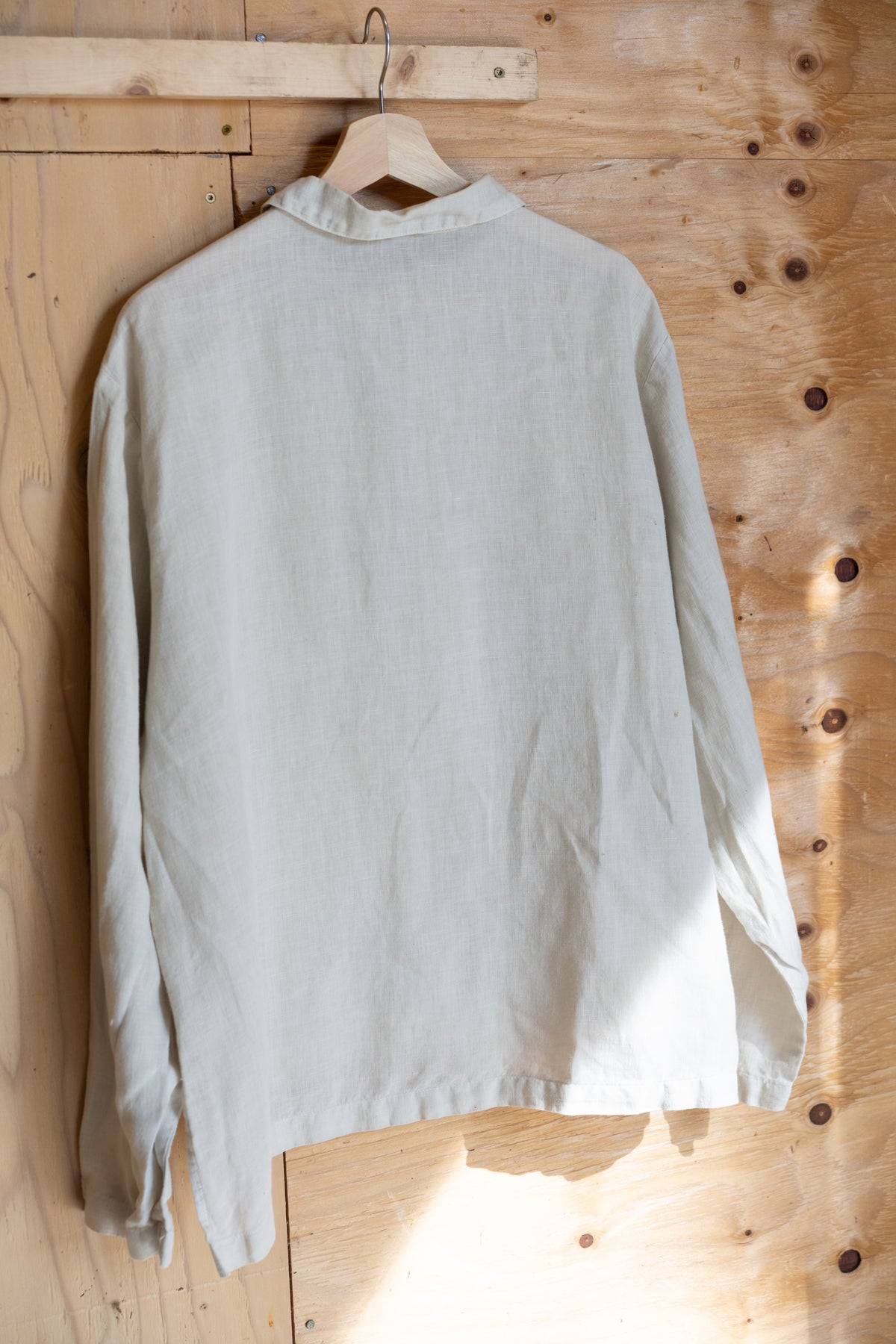 Linen Button Front Shirt