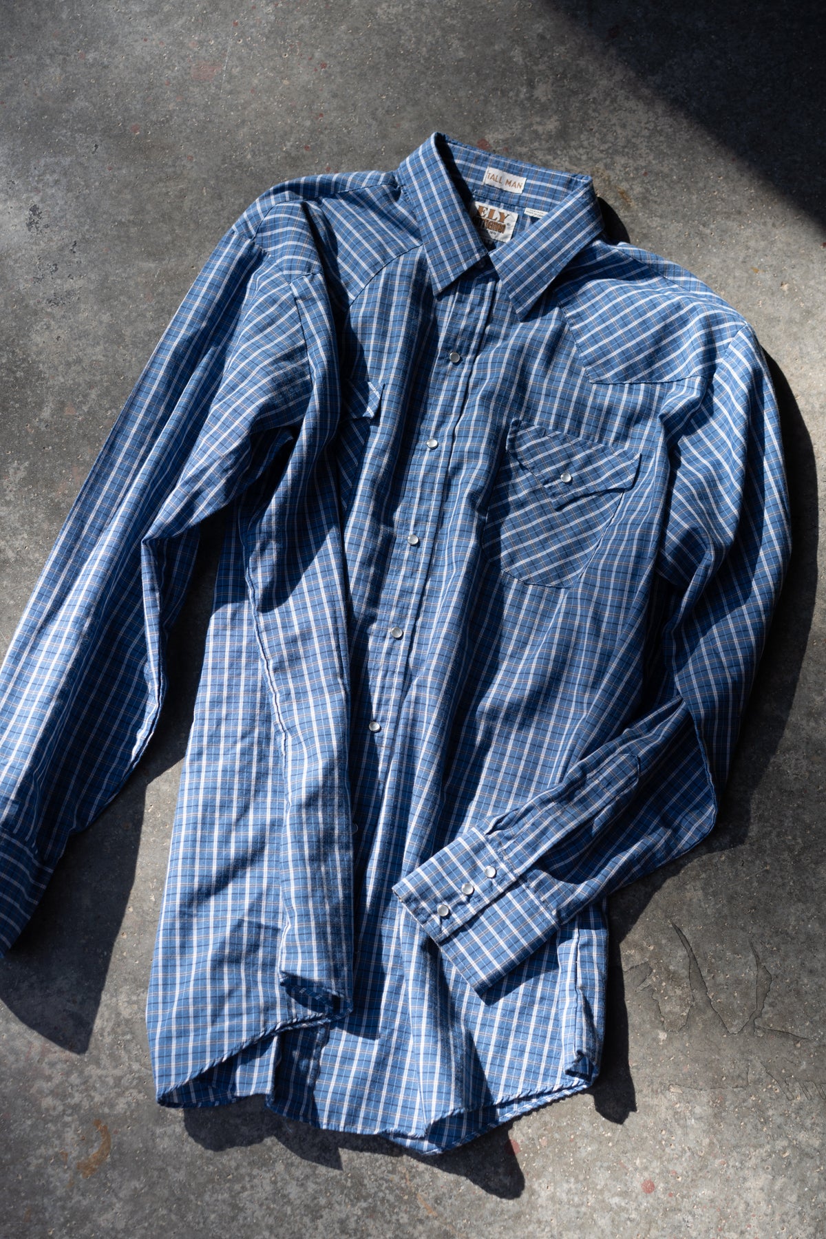 ELY Plaid Western Shirt