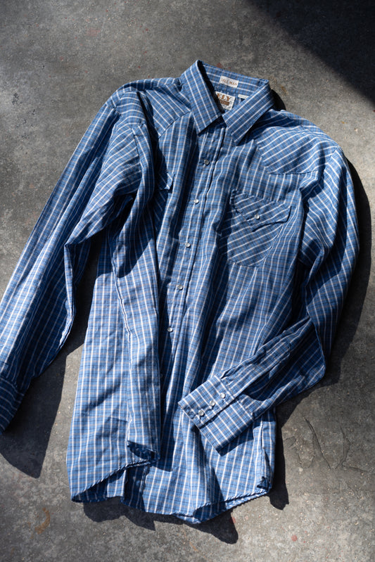ELY Plaid Western Shirt