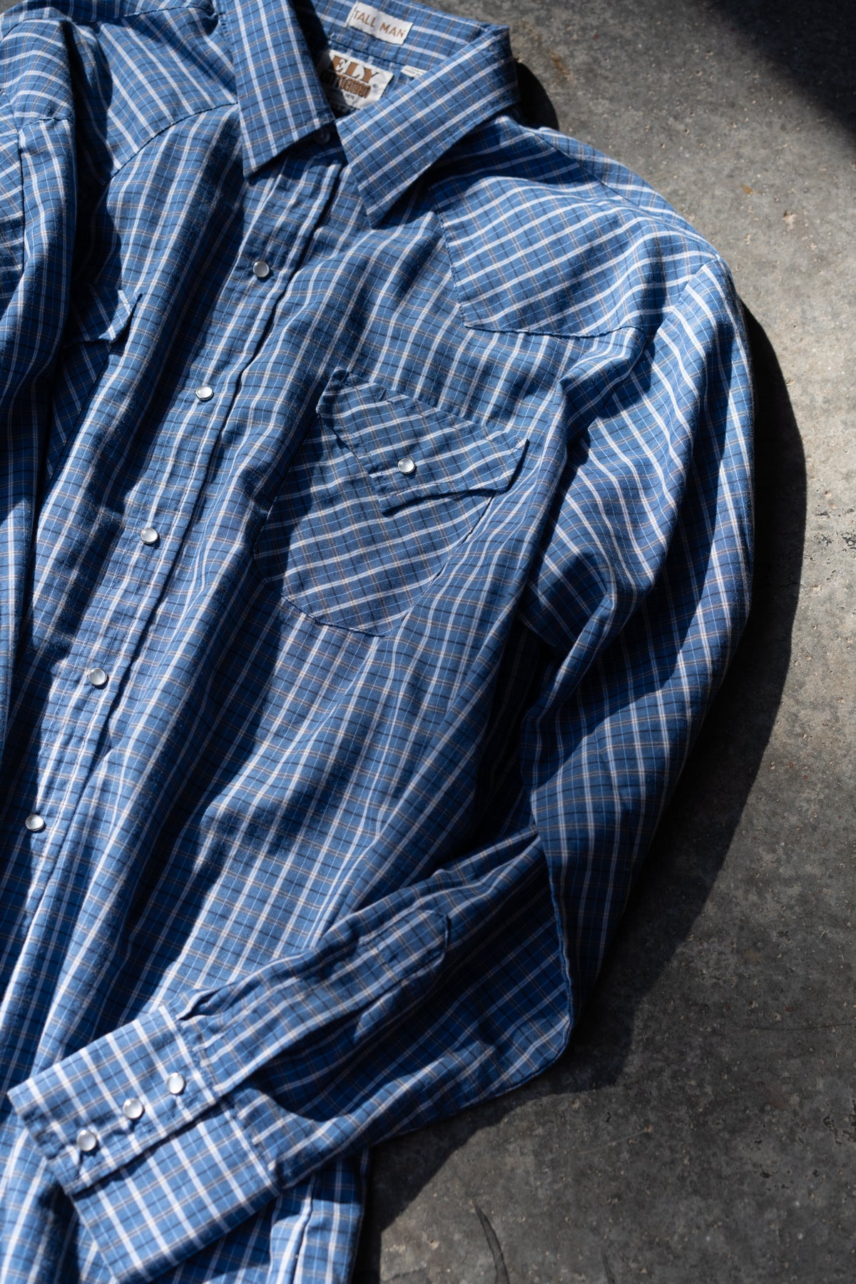 ELY Plaid Western Shirt