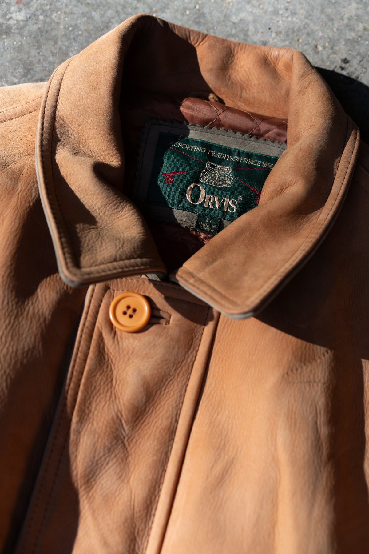 Orvis Leather Jacket