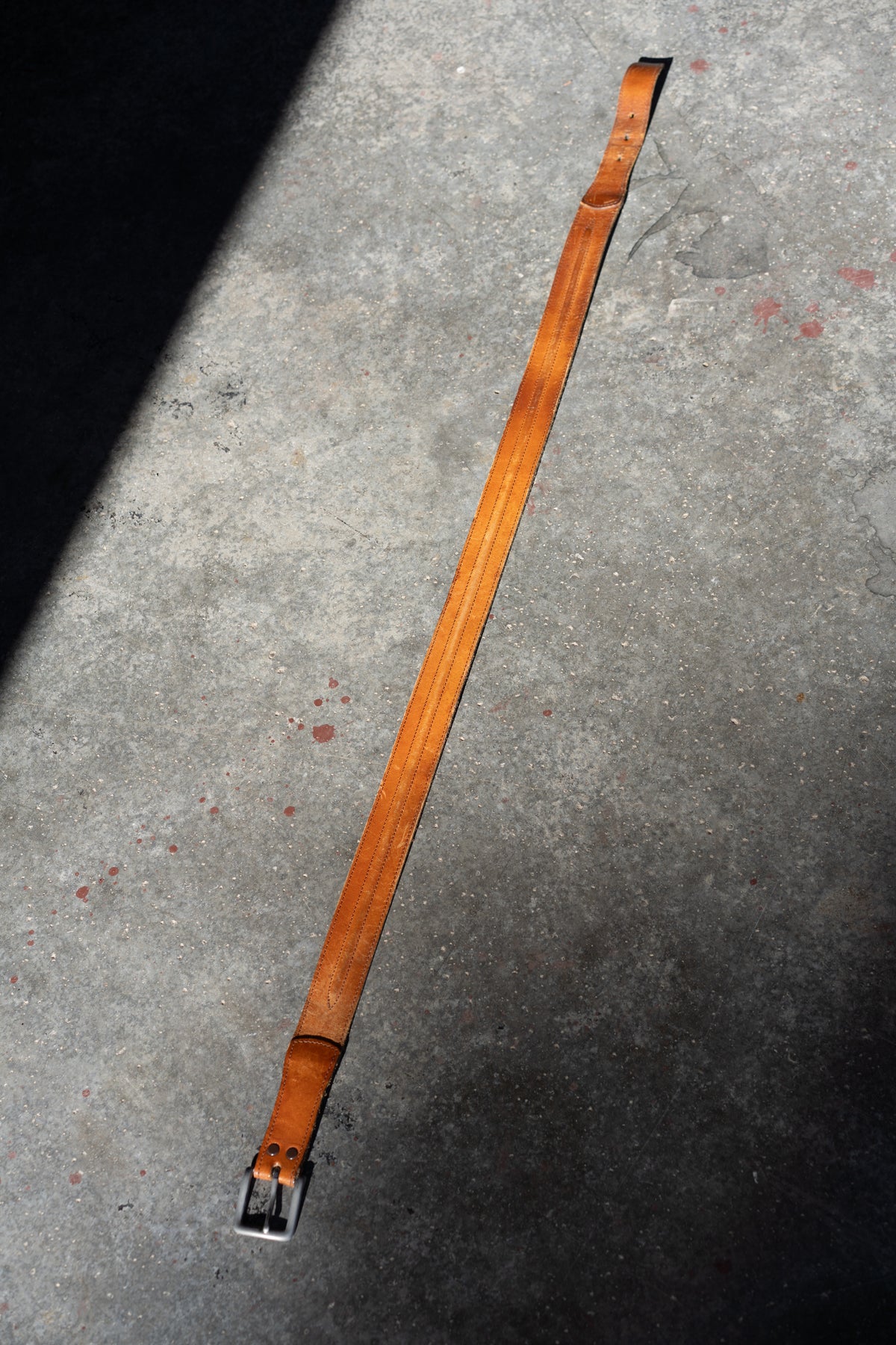 Stitched Leather Belt