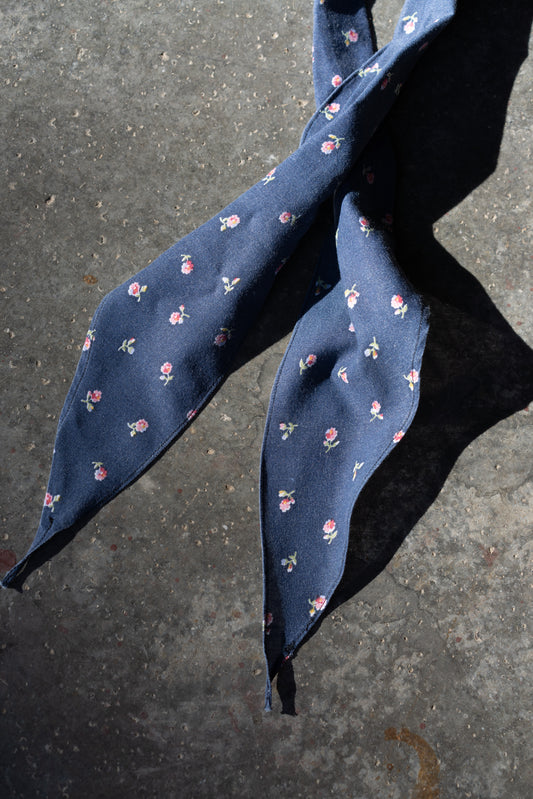 Floral Hair + Neck Scarf