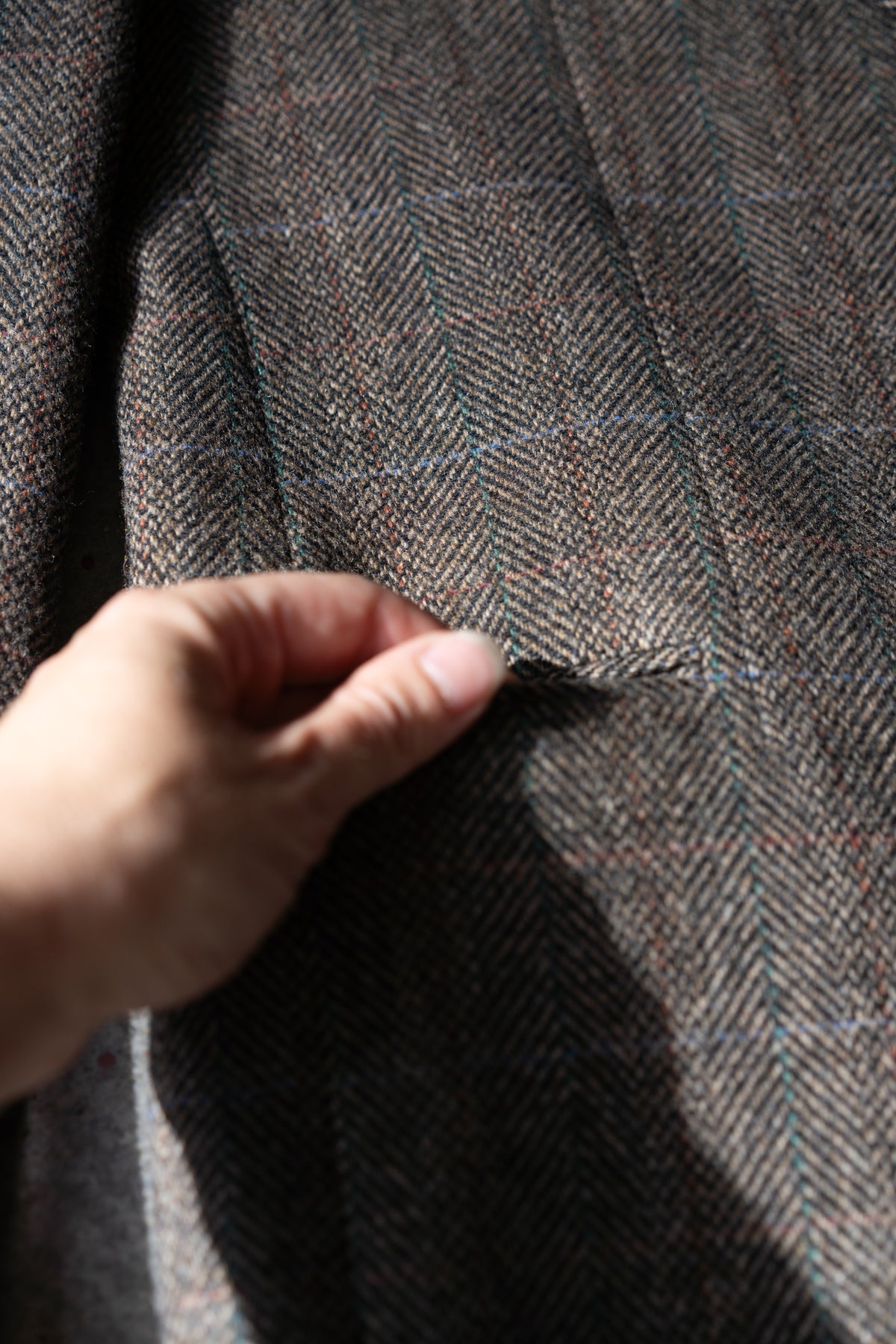 Pure Wool Herringbone Blazer