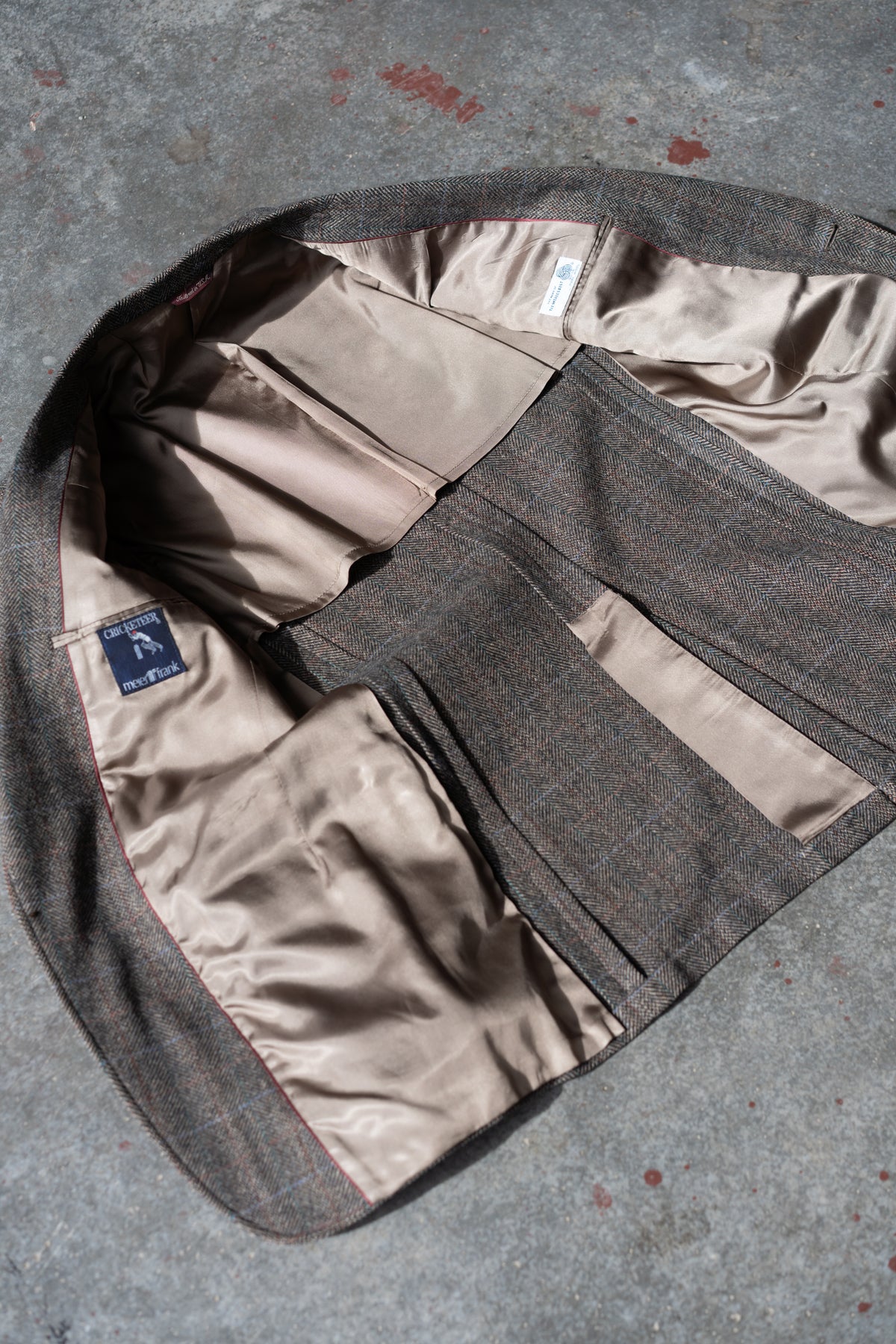 Pure Wool Herringbone Blazer