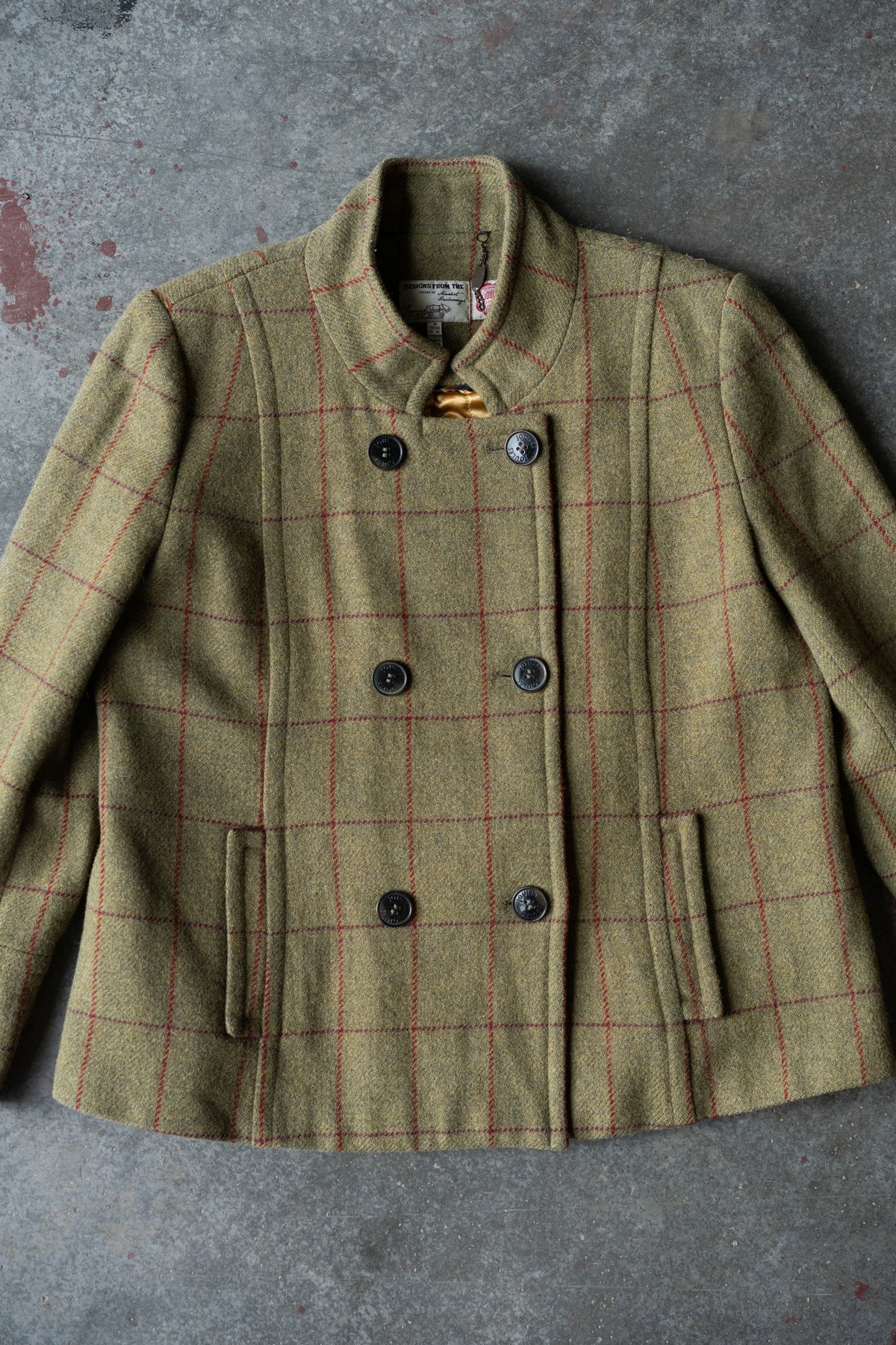 Joules Wool Check Jacket