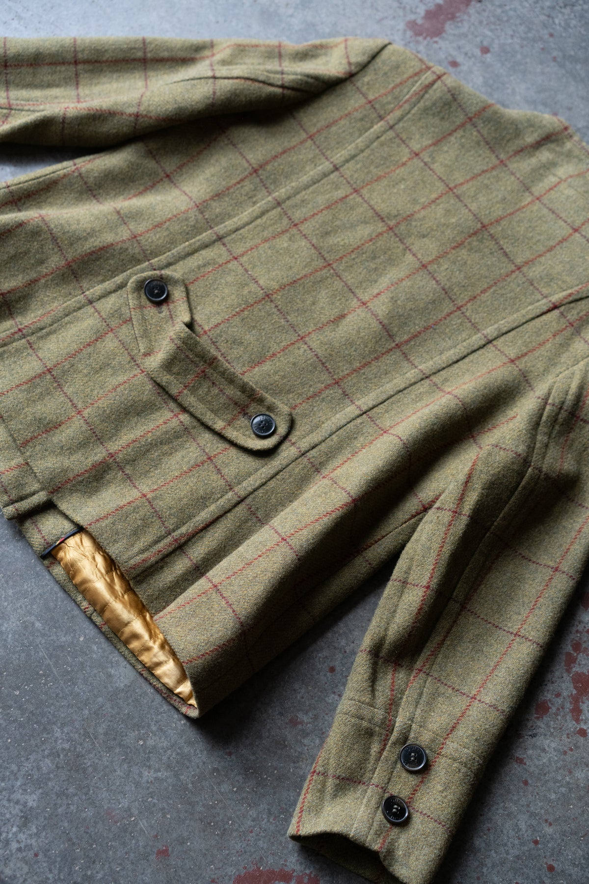 Joules Wool Check Jacket