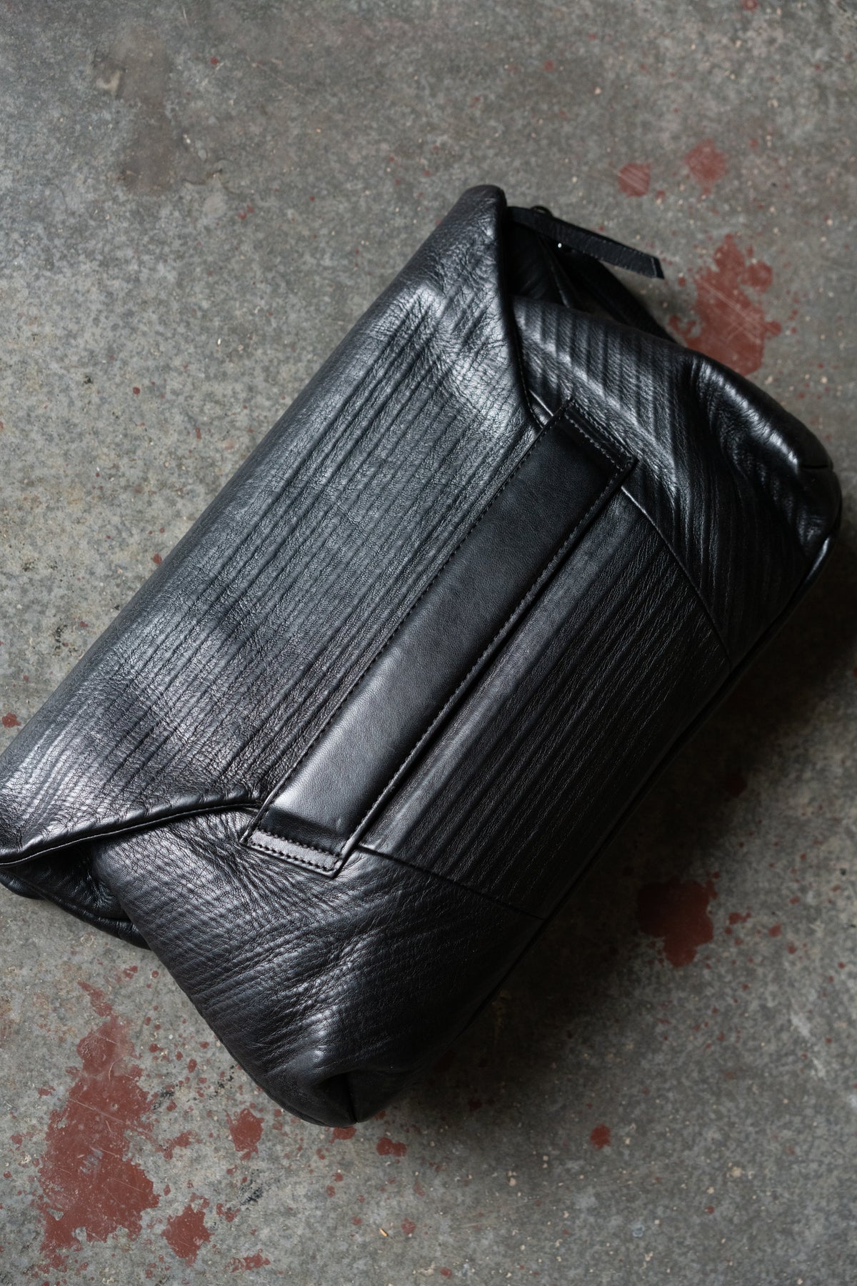 Vic Matié Black Leather Clutch