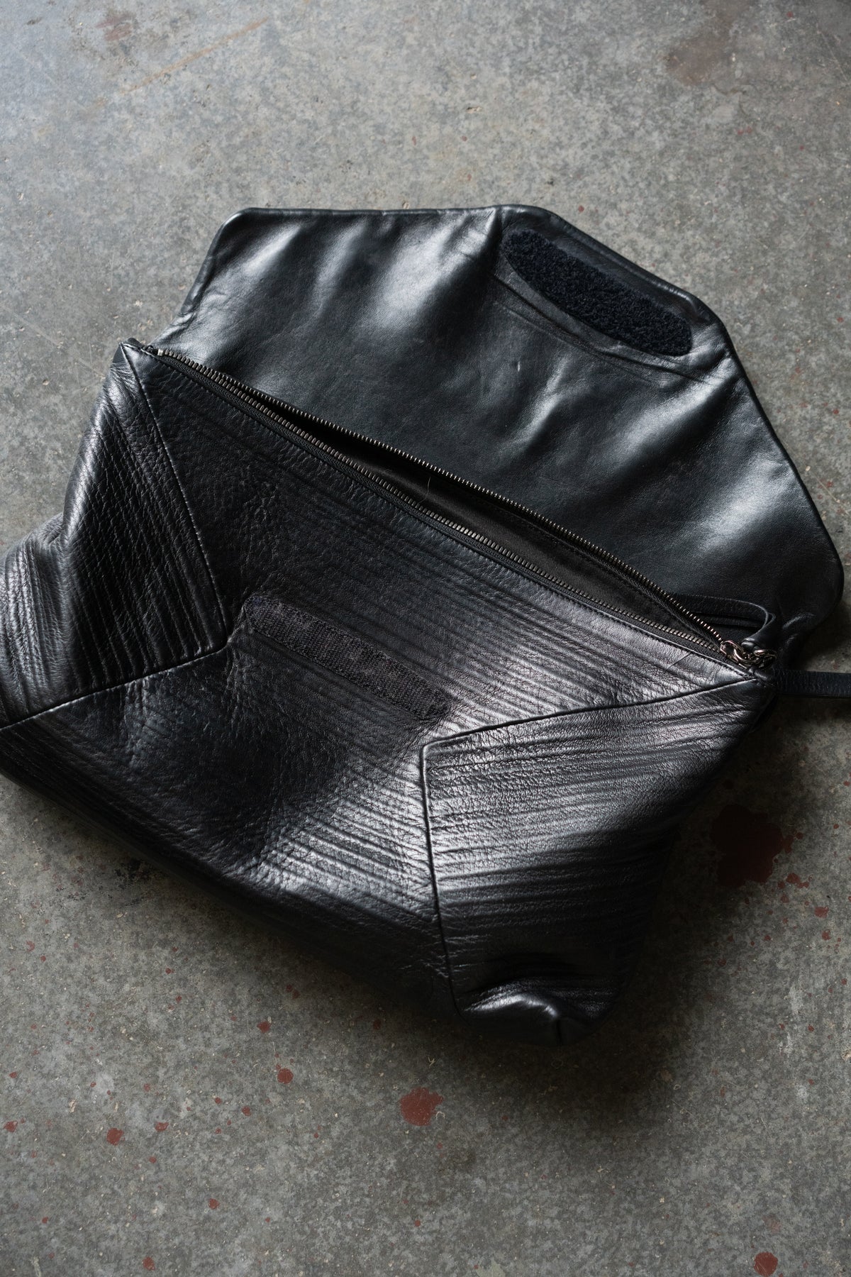 Vic Matié Black Leather Clutch