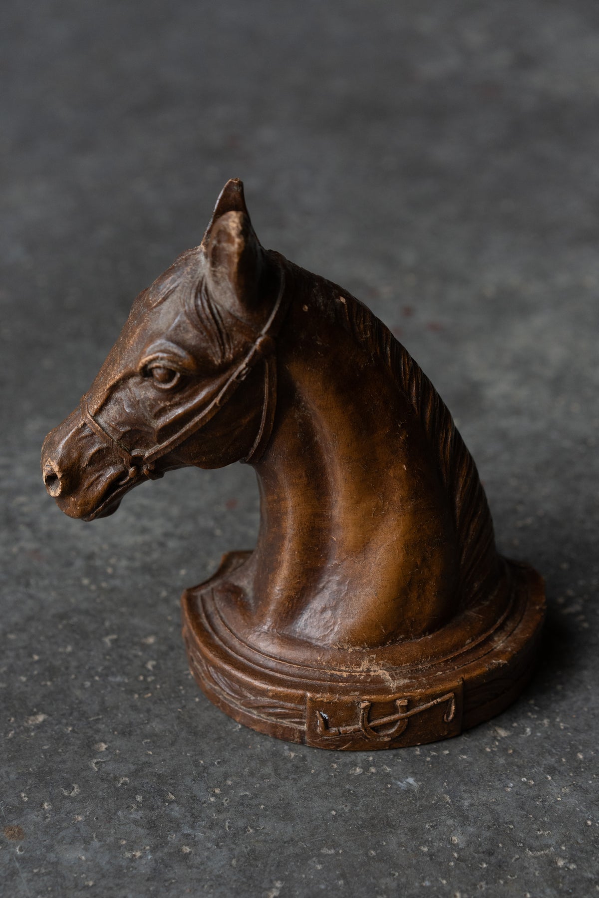 Horse Head Bookend