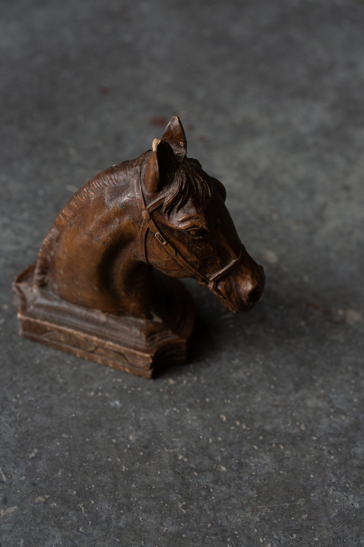 Horse Head Bookend