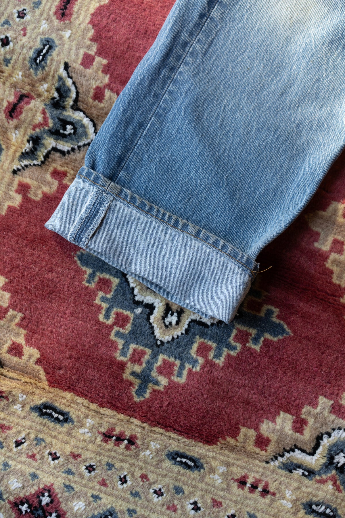 80s Levi's 501 Faded Light Wash Jeans