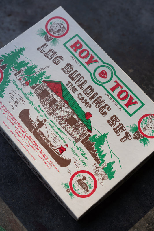 Roy Toy Log Building Set