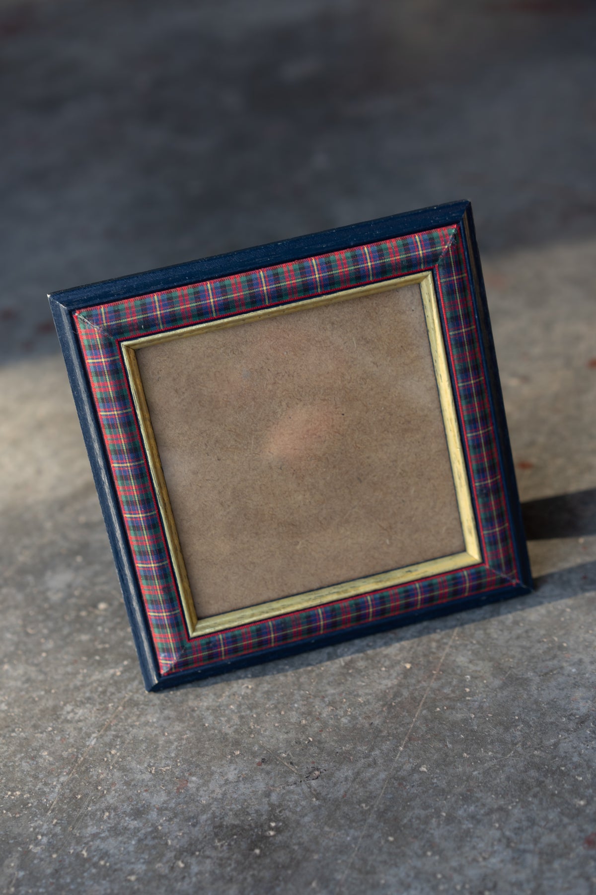 Plaid Picture Frame