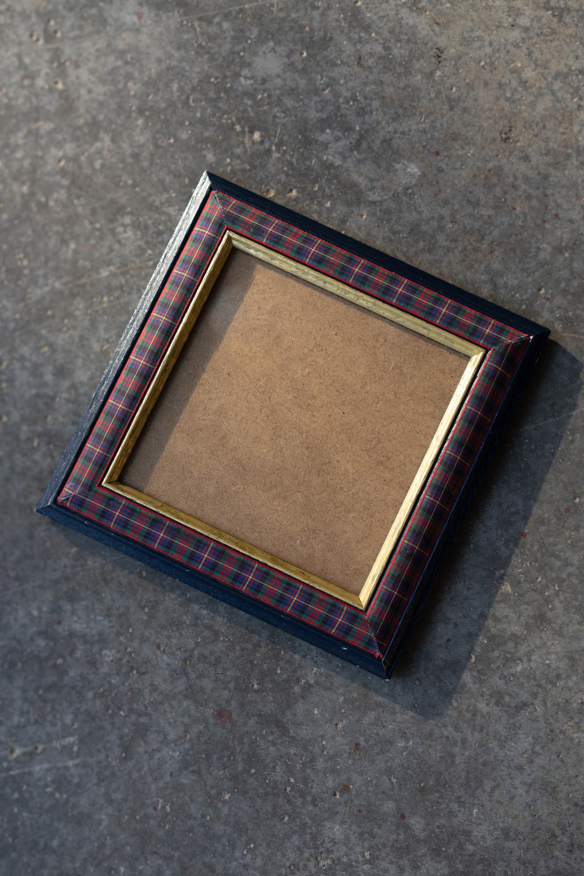 Plaid Picture Frame