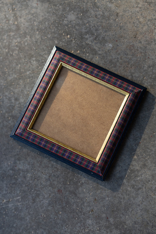 Plaid Picture Frame