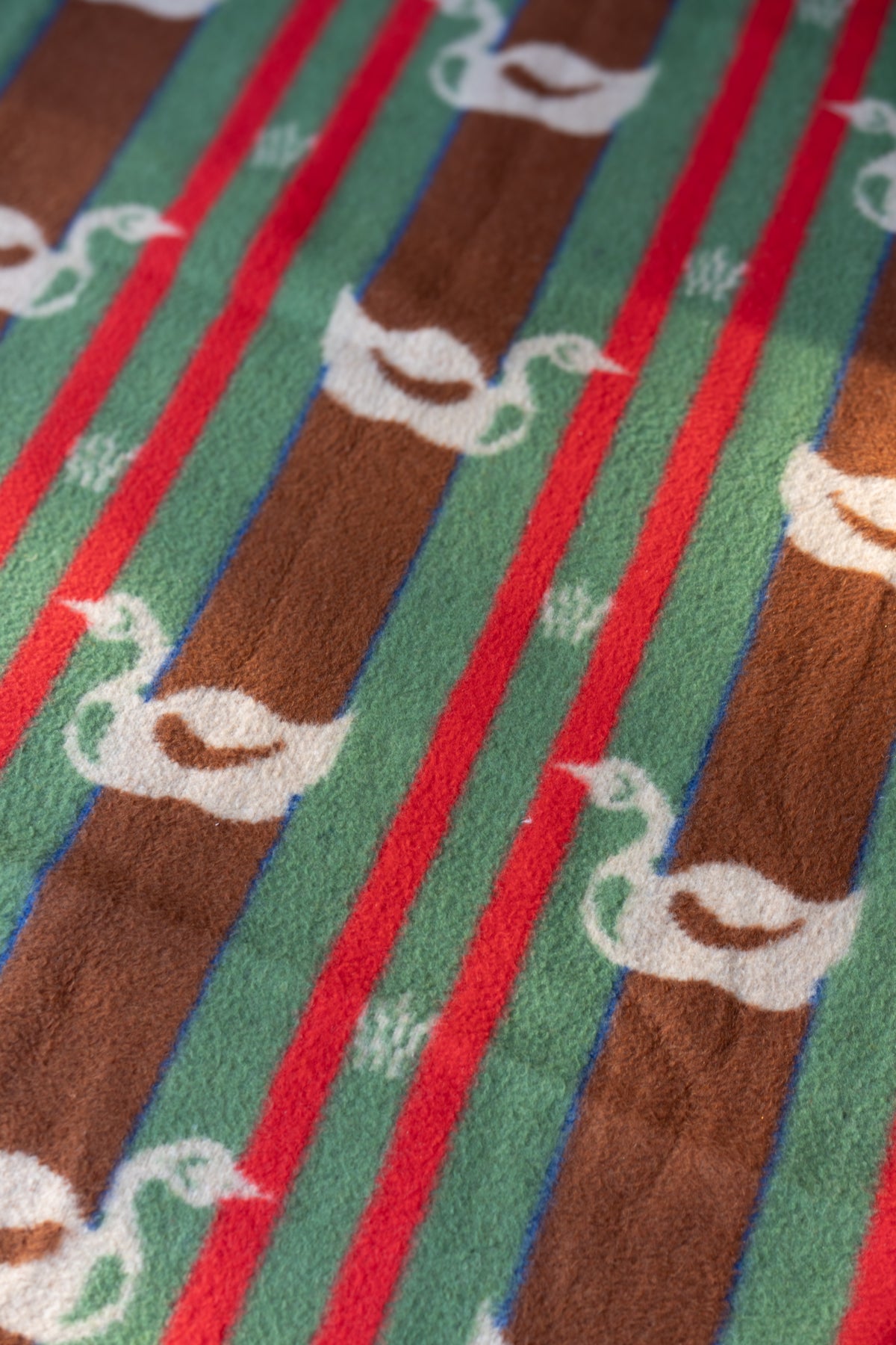 Reversible Duck Print Blanket