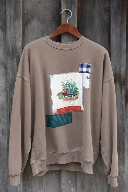 LA Relaxed Duck Patch Sweater