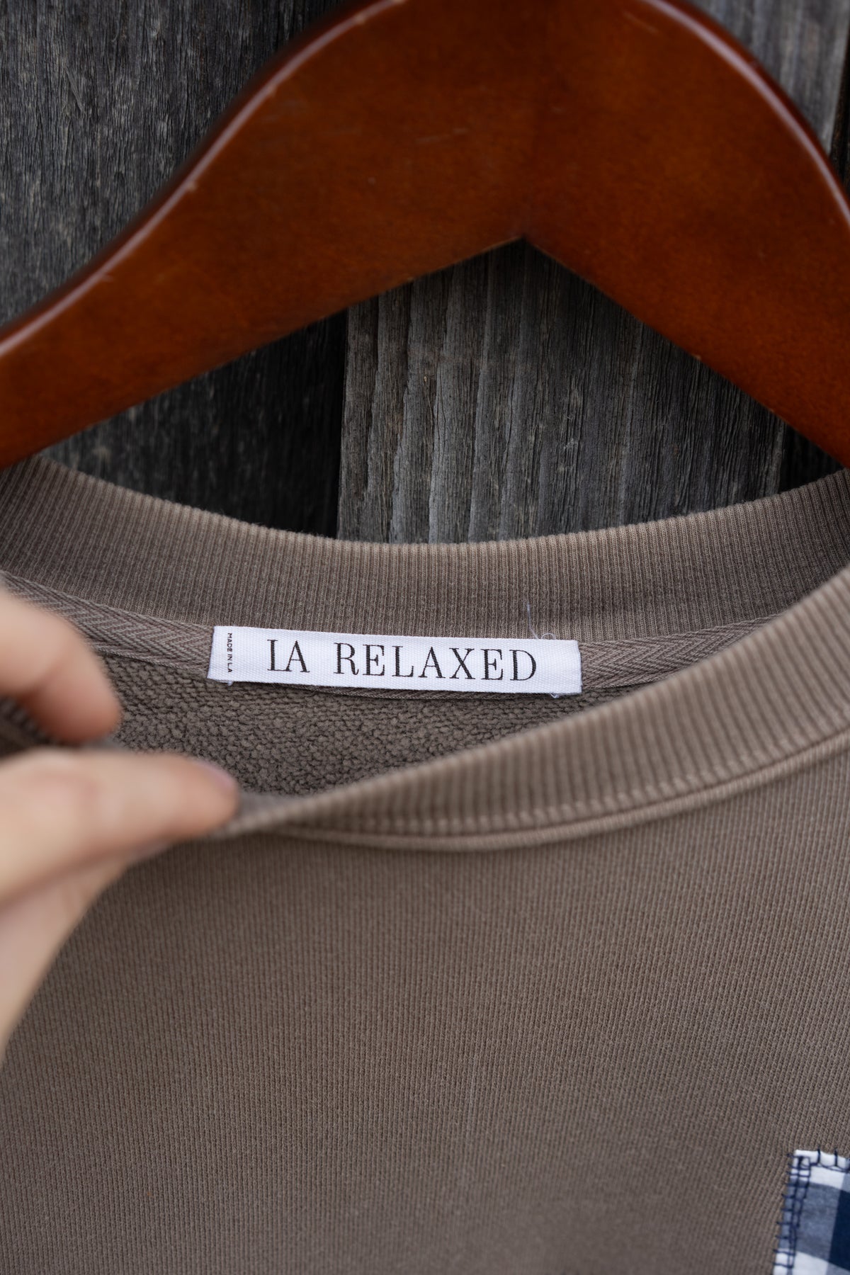 LA Relaxed Duck Patch Sweater