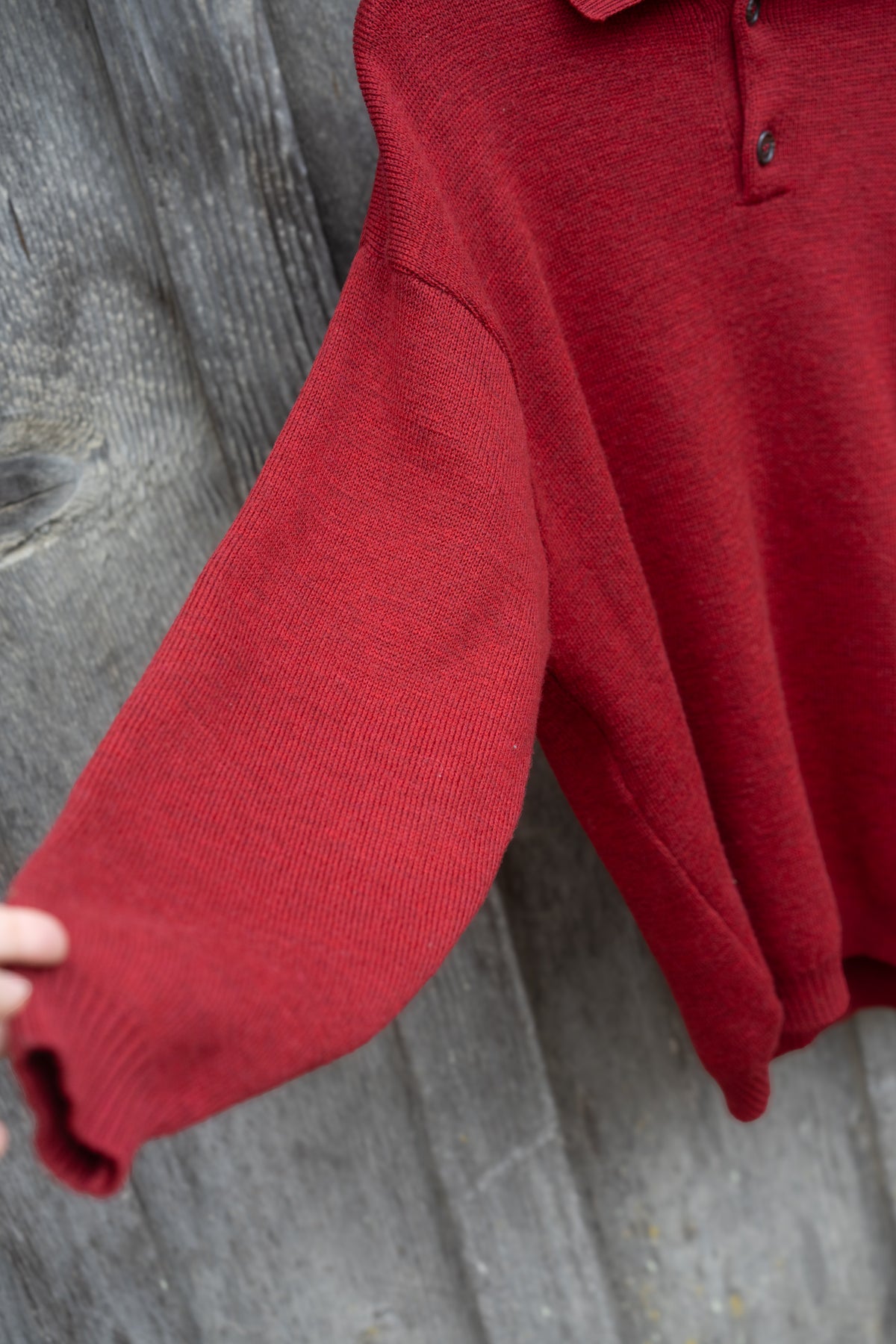 Tricots St. Raphael Wool Elbow Patch Sweater