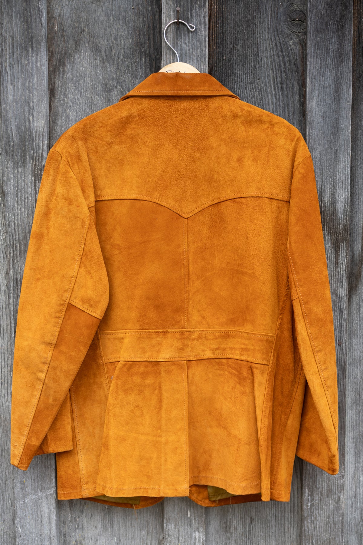 c.70 Schott Bros. Tobacco Suede Western Blazer